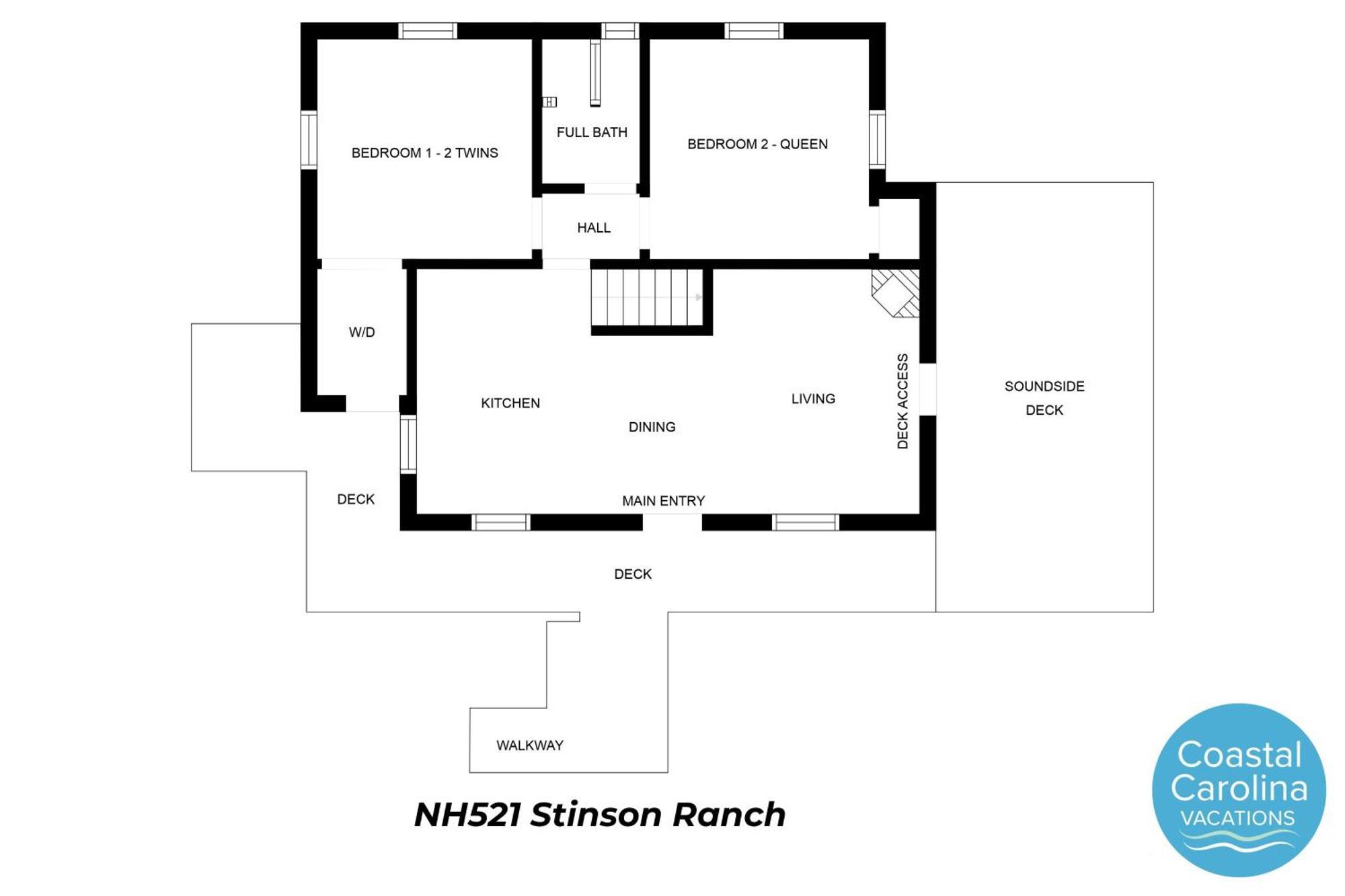Вилла Nh521 Stinson Ranch Нагс-Хед Экстерьер фото